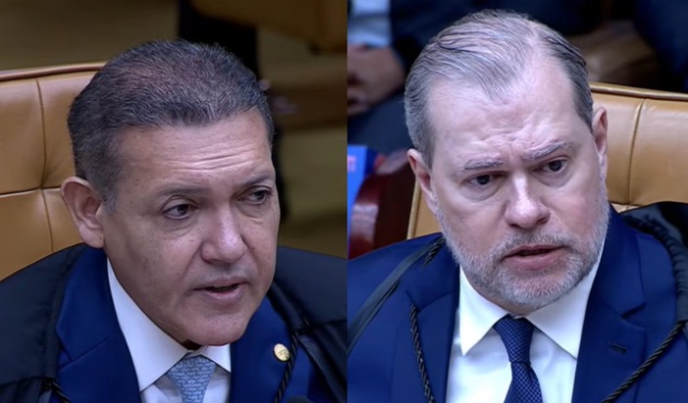 STF julga investigação sobre Moraes; Nunes Marques e Toffoli decidem não participar da votação